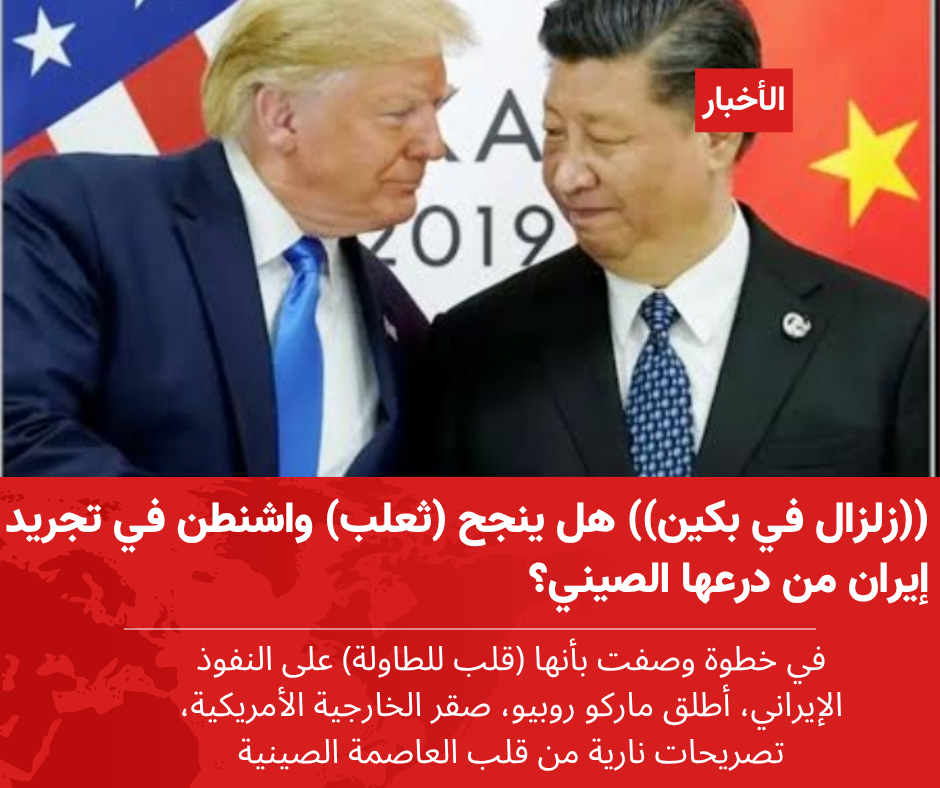 صورة تجمع ترامب وشي جين بينغ

ثعلب واشنطن