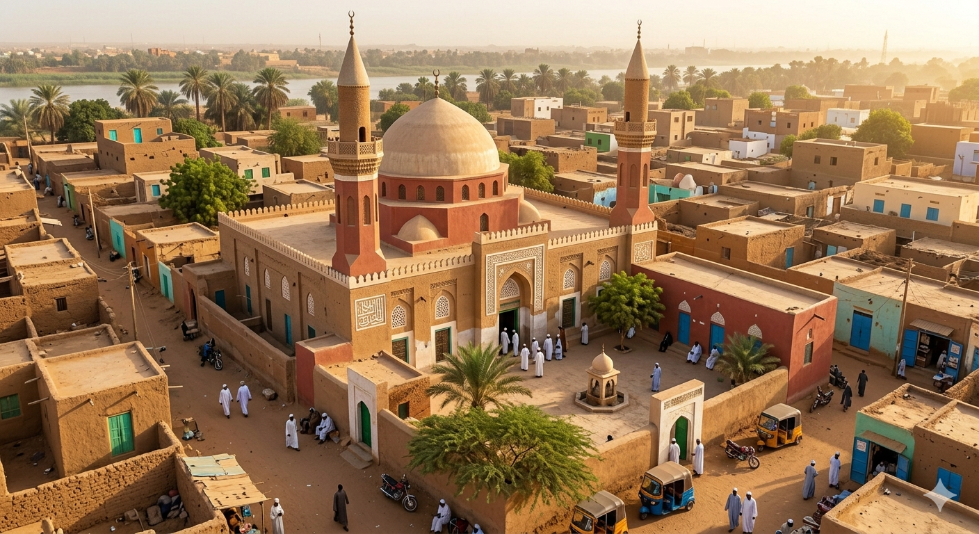 لجنة مسجد عبدالصمد تسد فجوة المياه بالحارة العاشرةكرري مي علي ادم