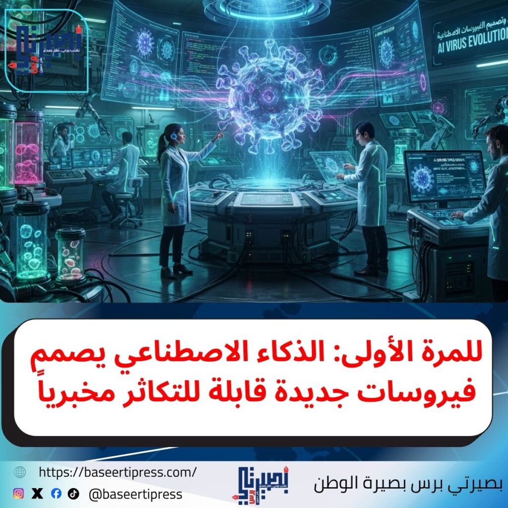الذكاء الاصطناعي يصمم فيروسات